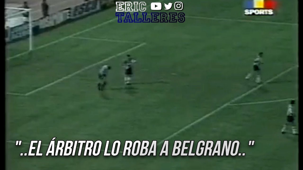 EL &Aacute;RBITRO LO ROBA A BELGRANO | Cl&aacute;sico Cordob&eacute;s - Relato Bocha Houriet