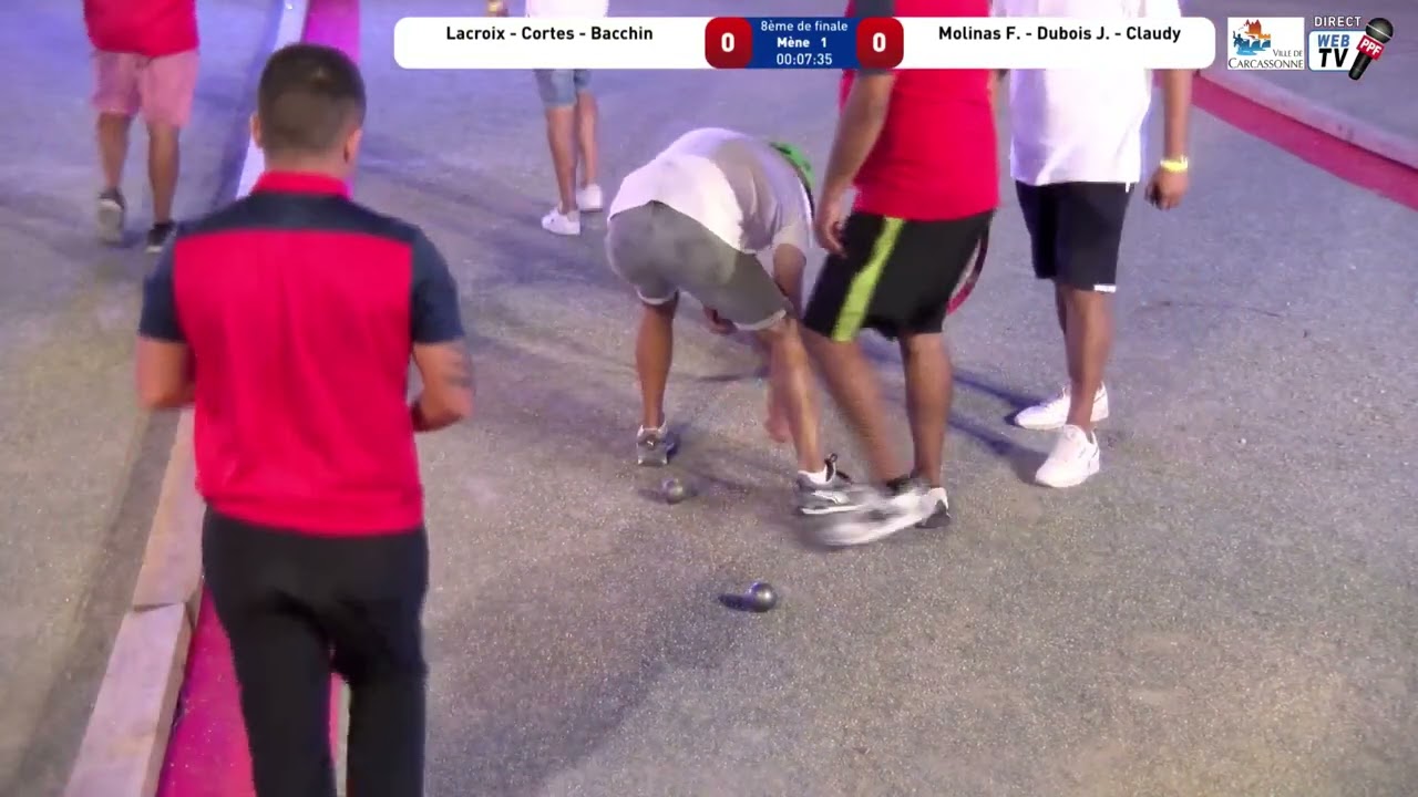 PPF Tour 2023 Carcassonne Supranational 8ème de Finale Equipe LACROIX contre équipe MOLINAS
