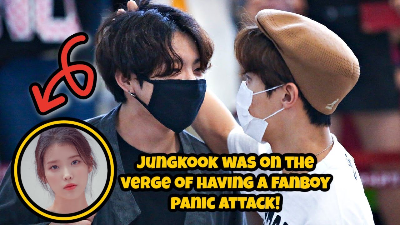 HOPEKOOK : Hobi Helps Terrified Jungkook To Be Near IU