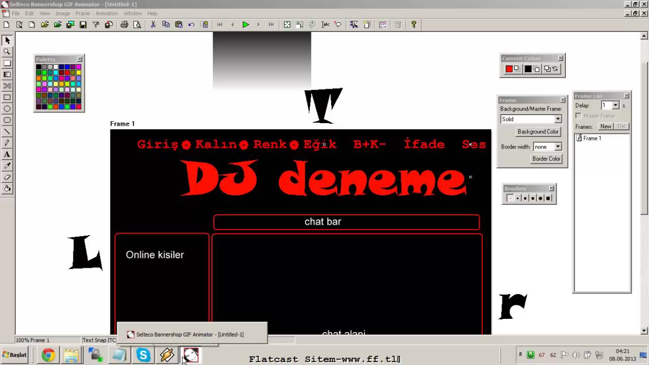 Flatcast Tema Yapımı- Program Detayları  DERS-3 - Fm.TC