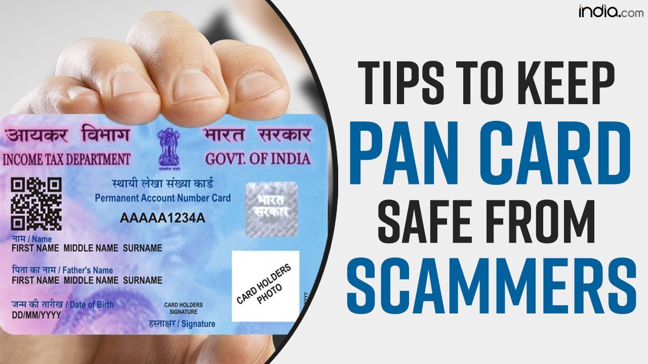 PAN Card Tips: How to keep your PAN Card safe from scammers | Utility news