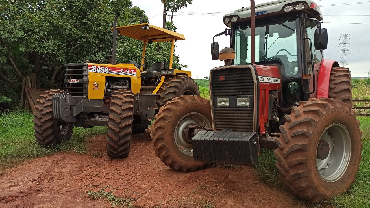 QUAL É MELHOR??? COMPARATIVO ENTRE TRATOR CBT E MASSEY 292