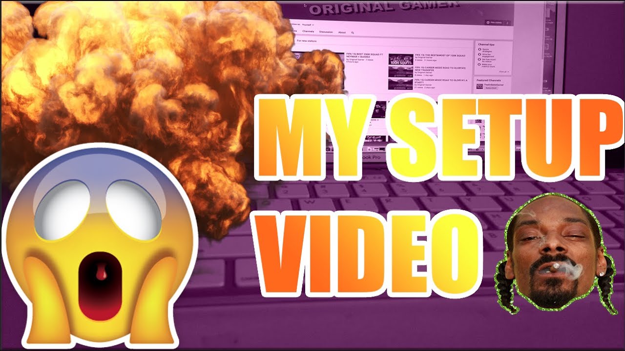 *EPIC GAMING SETUP/ROOM TOUR 2015*