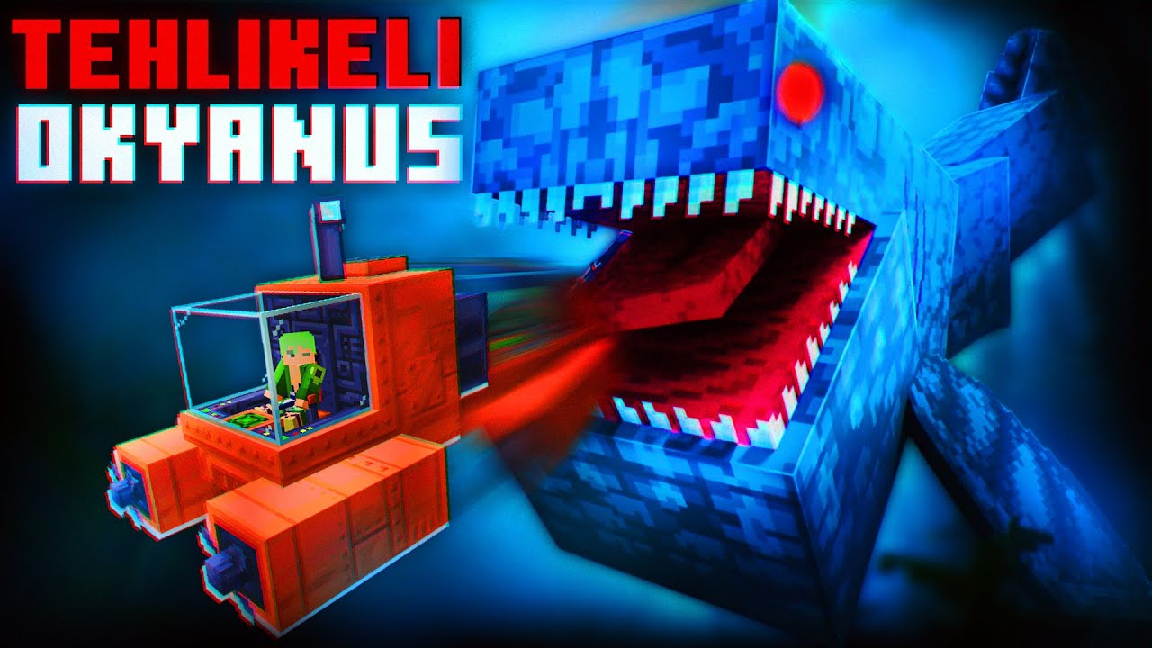 Minecraft'ın En Tehlikeli Okyanusunda Hayatta Kalmak!