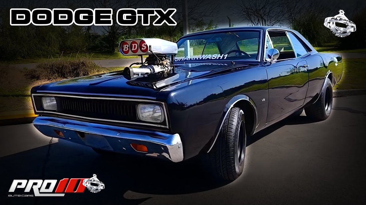 Con TURBOCARGADOR Dodge GTX 1973 🚘🇦🇷 Pro10 Elite 📺 ElGarageTv 📺