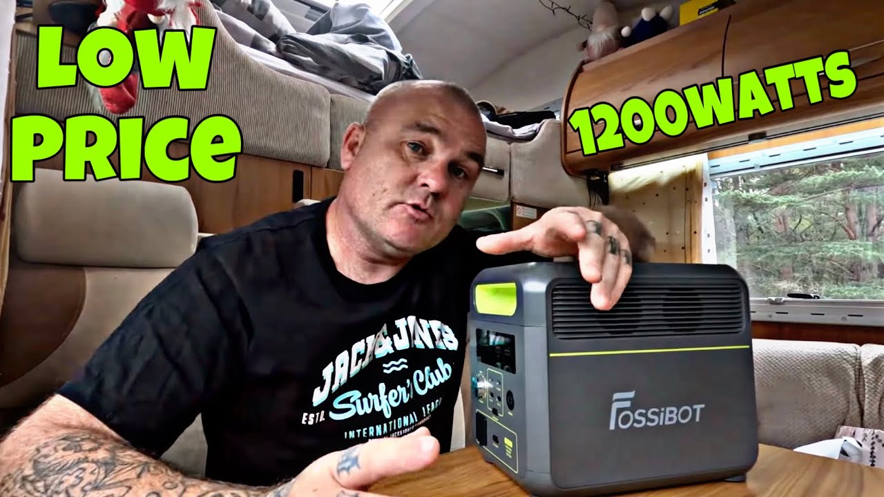 Incredibly LOW PRICE FOSSIBOT F1200 power station