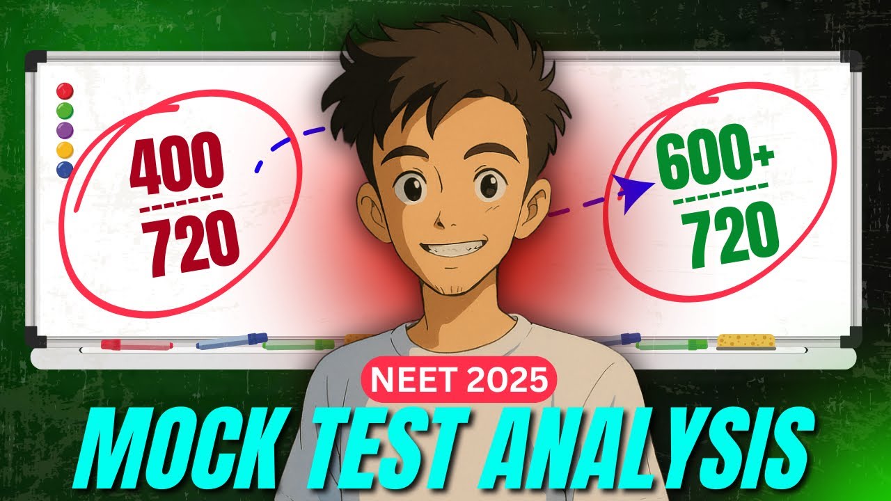 Neet test analysis ||(5th may:395/720)| How to Increase marks from 400 to 600+🔥||#neet2025