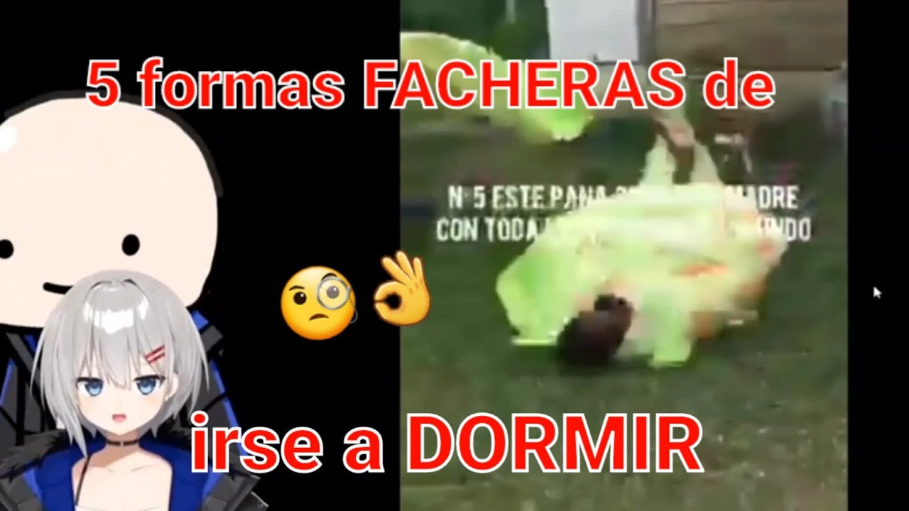 5 Formas fasheras de irse a mimir 🧐👌 - Luna Rurine