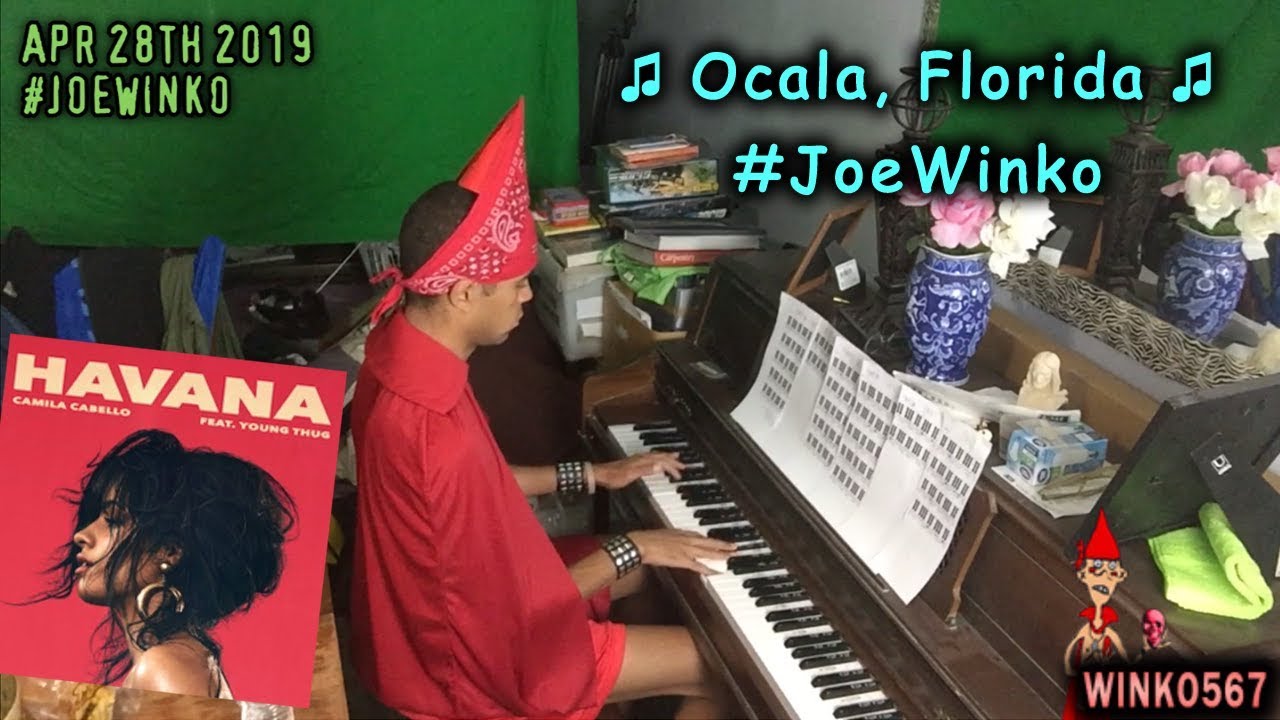 Ocala, Florida Piano Song | Havana, Camila Cabello Parody | Joe Winko