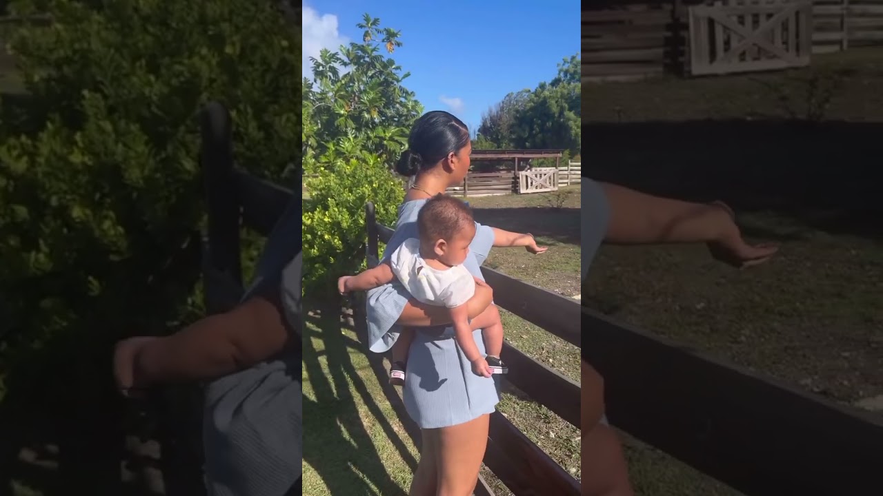 Chanel Iman Having fun and enjoying with my daughter😍🤩🥰🤗🤩