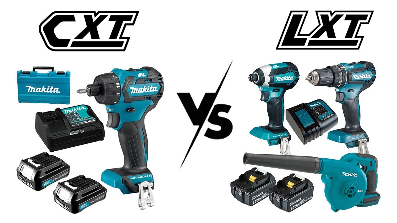 MAKITA CXT VS LXT: В ЧЕМ РАЗНИЦА?