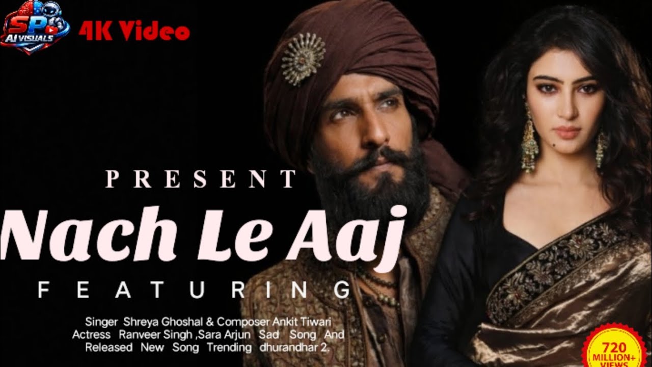 Naach Le Aaj | Dhurandhar 2 | Ranveer Singh,Sara Arjun | Latest Bollywood Song #saraarjun #revenge 