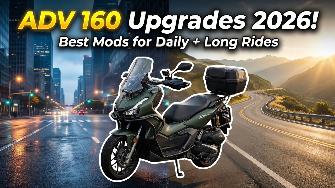 Модернизация Honda ADV 160 в 2026 году &ndash; лучшие модификации для ежедневных и дальних поездок!