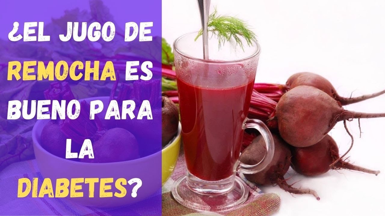 🥛🔴 JUGO DE REMOLACHA PARA LA DIABETES | Los beneficios del betabel