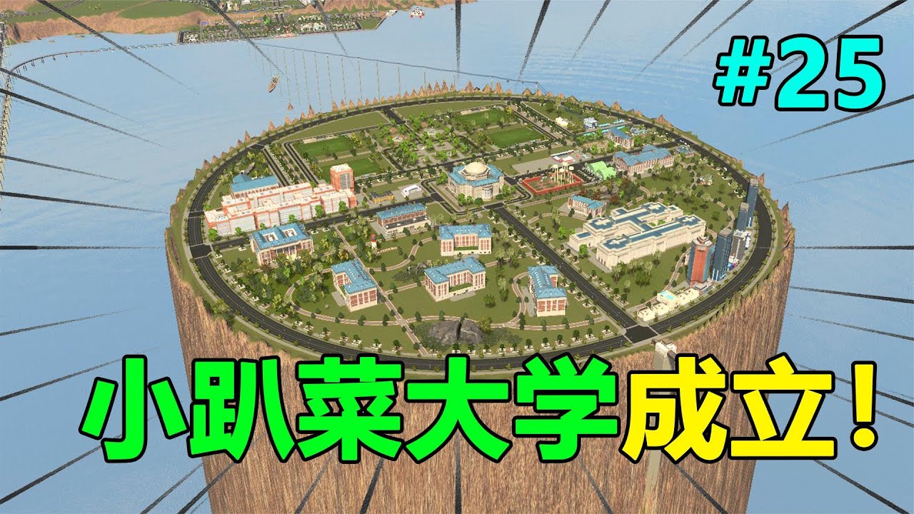 都市天際線：好傢伙，這所大學的海拔真高，只能坐纜車上學！