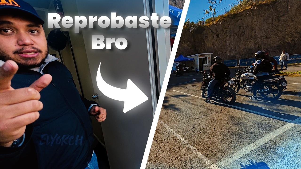 De ilegal a legal en un día 😂 | Sacando mi Licencia de Moto