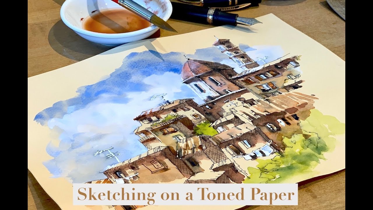 Sketching on a Toned Surface