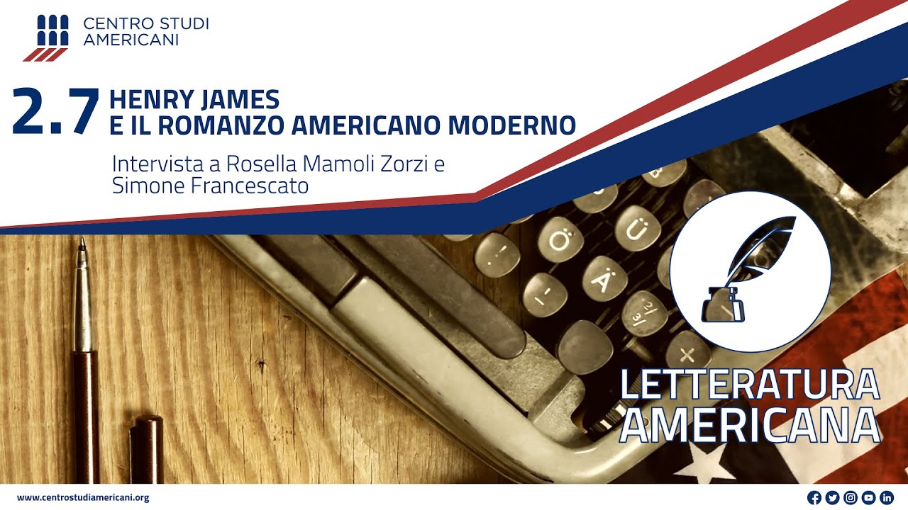 Henry James e il romanzo americano moderno