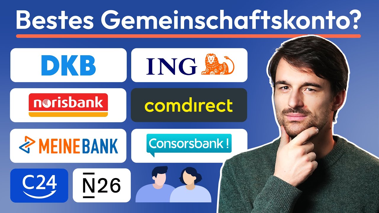 Gemeinschaftskonto Vergleich: Die besten Konten für Paare, WGs und mehr! | Bestes Partnerkonto 2025