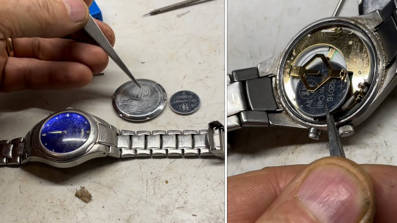 &ldquo;replacing&rdquo; BATTERIES fossil watch (bigtic)