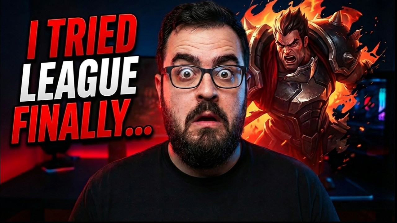 Never played League of Legends before... (It was chaos)
