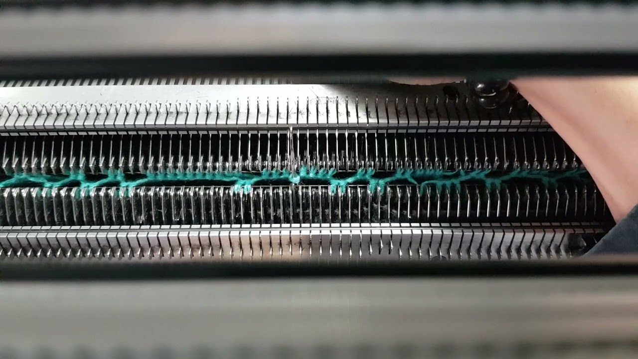 How to check Transfer Racking position for flat knitting machine