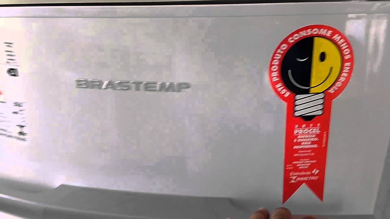 Brastemp: Freezer Frost Free BVG24G: Problema que, para a empresa, é uma qualidade do produto.