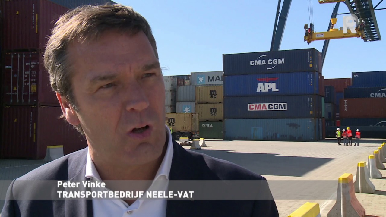 Containertransferium Alblasserdam komt op toeren