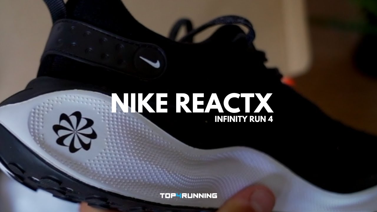 Распаковка кроссовок Nike ReactX Infinity Run 4.