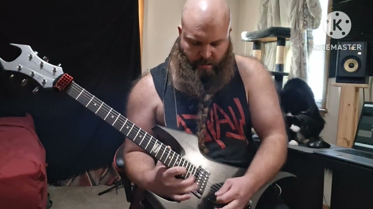 Spill the Blood by Slayer guitar cover. All rights reserved to Def Jam records.