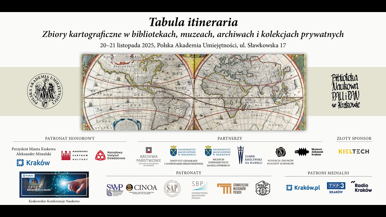 Tabula itineraria. Dzień 1