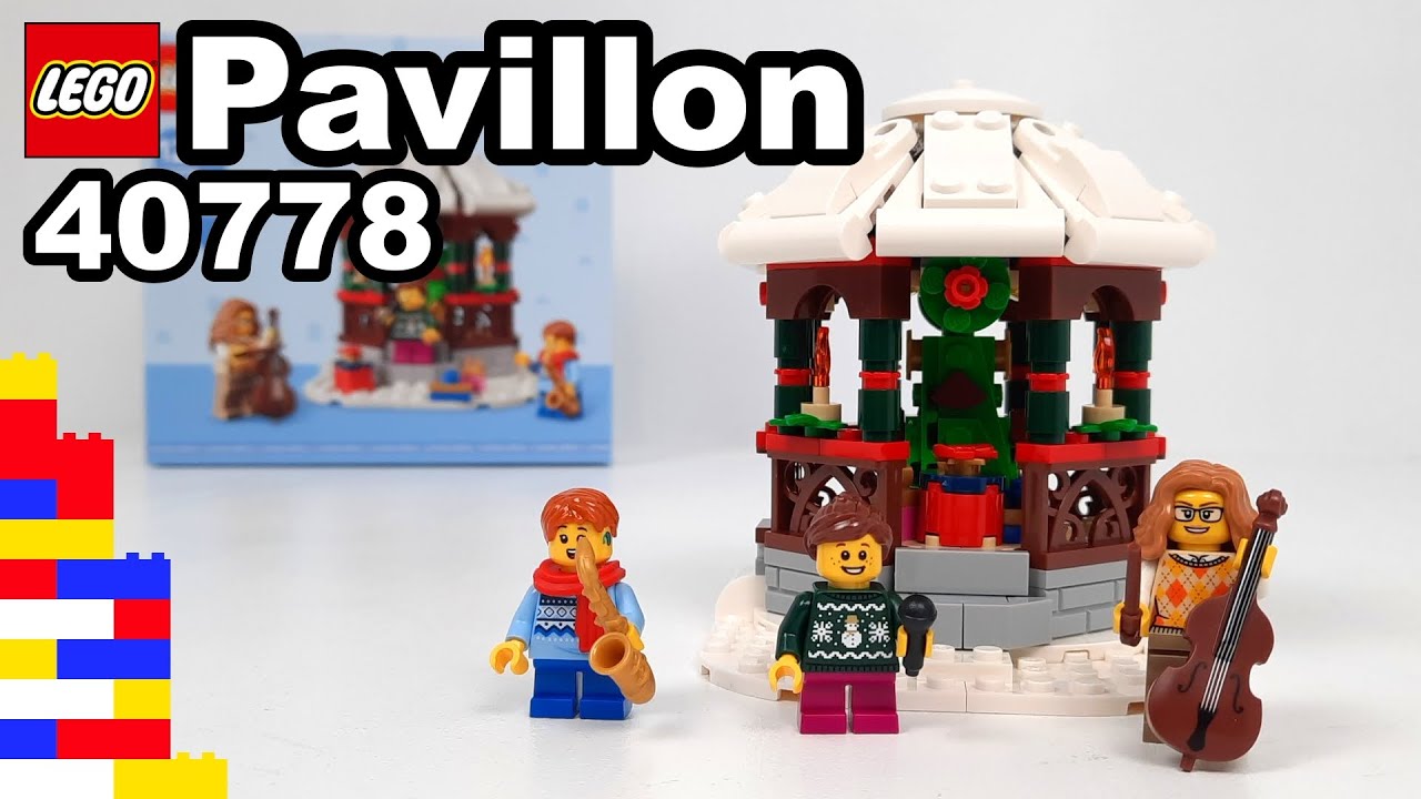 LEGO® 40778 Winterpavillon - Noch ein Set mehr für mein Winter Village [Review]