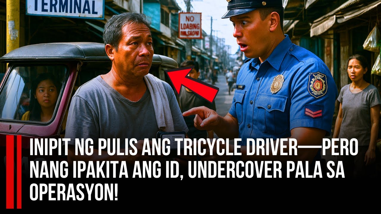 Inipit ng Pulis ang Tricycle Driver—Pero Nang Ipakita ang ID, Undercover Pala sa Operasyon!