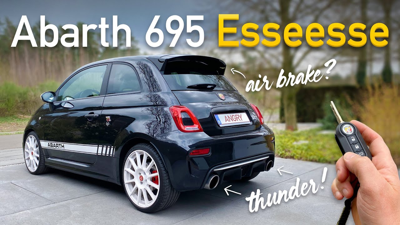 Новый Abarth 695 Esseesse (180 л.с.) - POV вождение и гонка в Спа-Франкоршам!