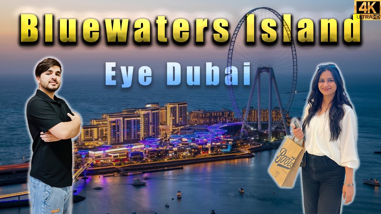 Dubai Marina to Bluewaters Island – Ain Dubai Views & Ferry Adventure