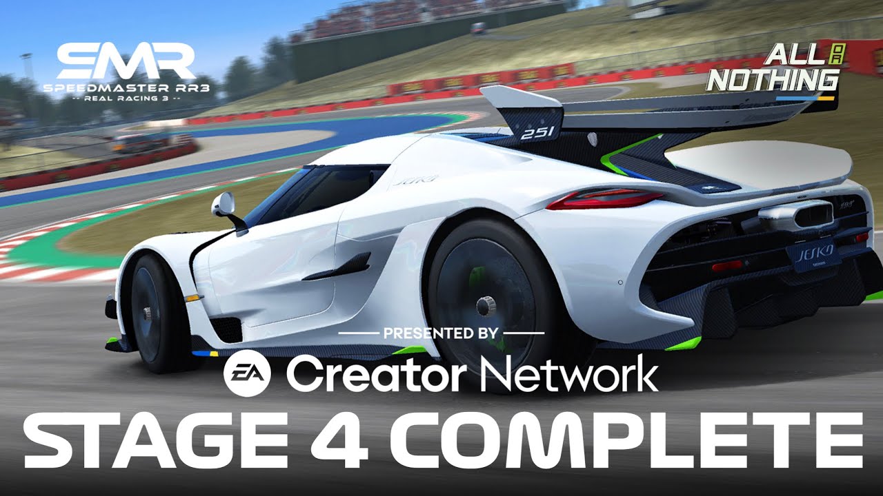 All Or Nothing Stage 4 - Koenigsegg Jesko - Upgrades 1111111 - Real Racing 3