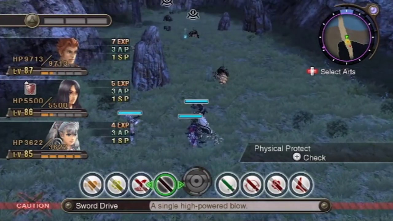 Xenoblade Chronicles — диалог после битвы