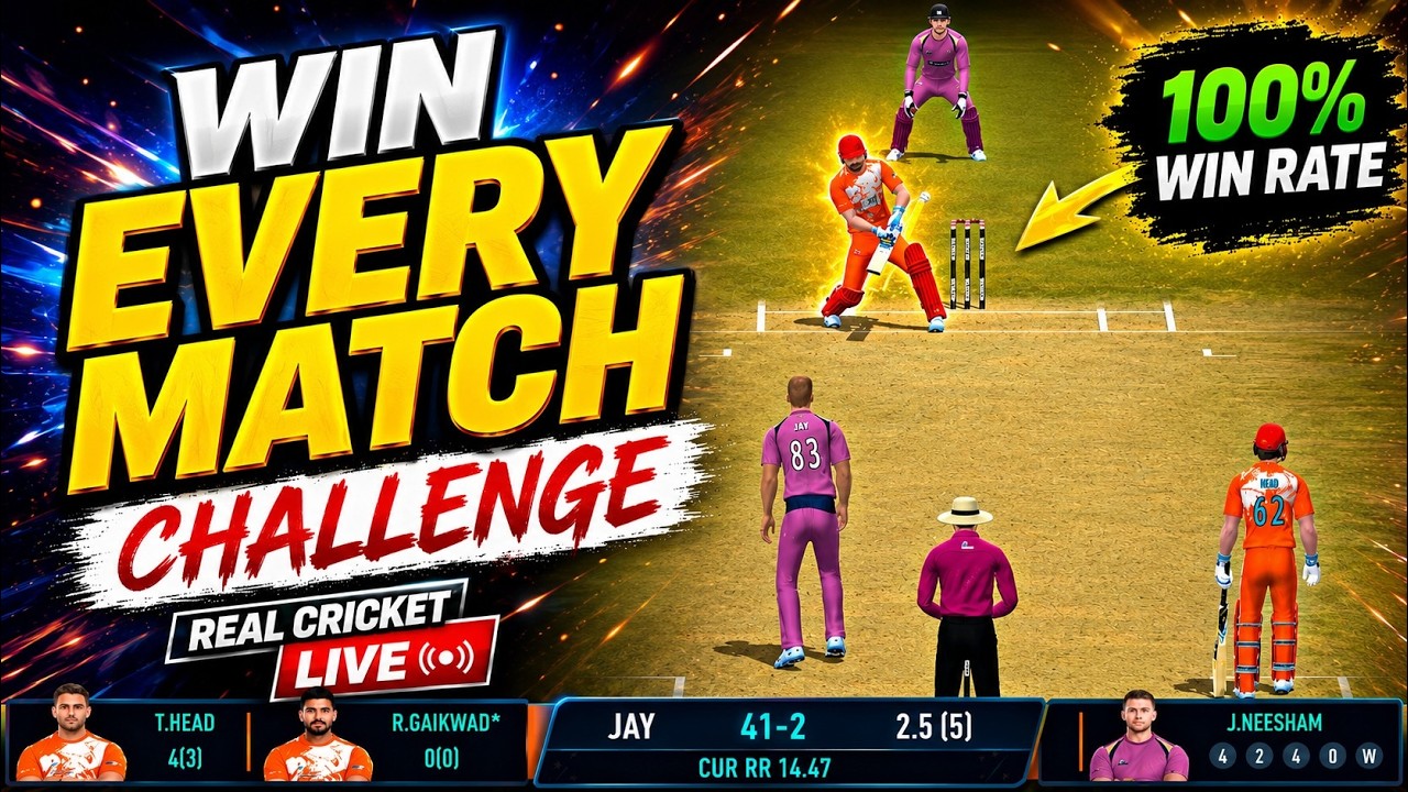 Road To Legend | Real Cricket Live Gameplay | Thriller Matches LIVE  #realcricket