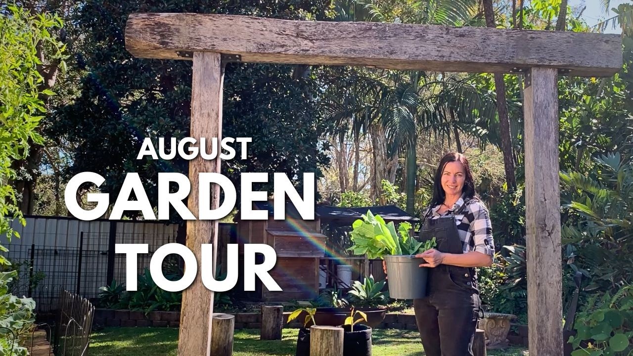 August in Our Australian Suburban Garden | Garden Tour