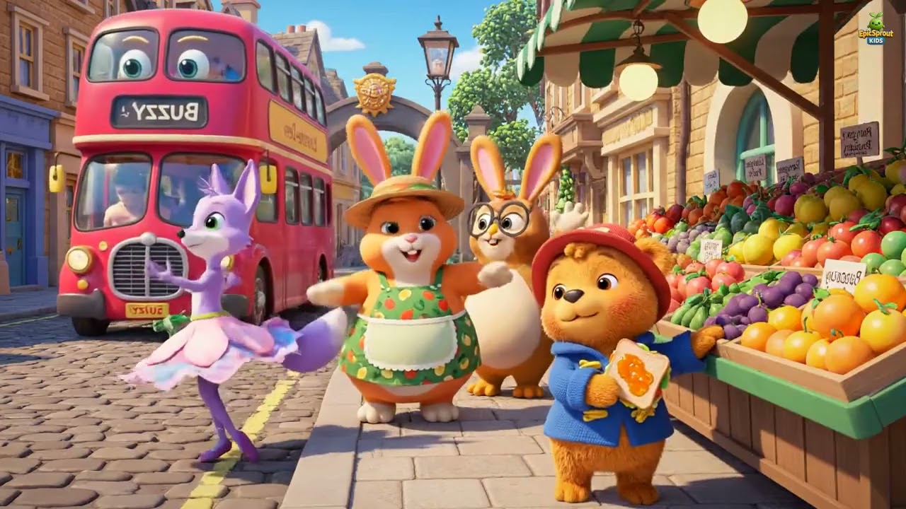 Uzbek | Paddingtonning Yo‘qolgan Shlyapa Sarguzashti | Paddington’s Lost Hat Adventure | kids song