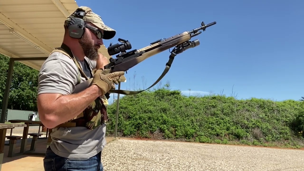 Shughart M14 reload (slo mo)