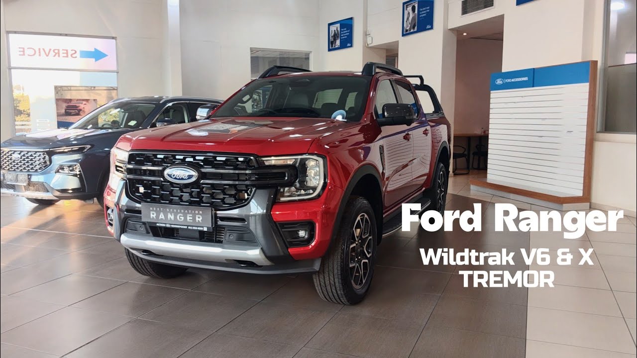 2024 Ford Ranger Wildtrak V6, Wildtrak X и Tremor.