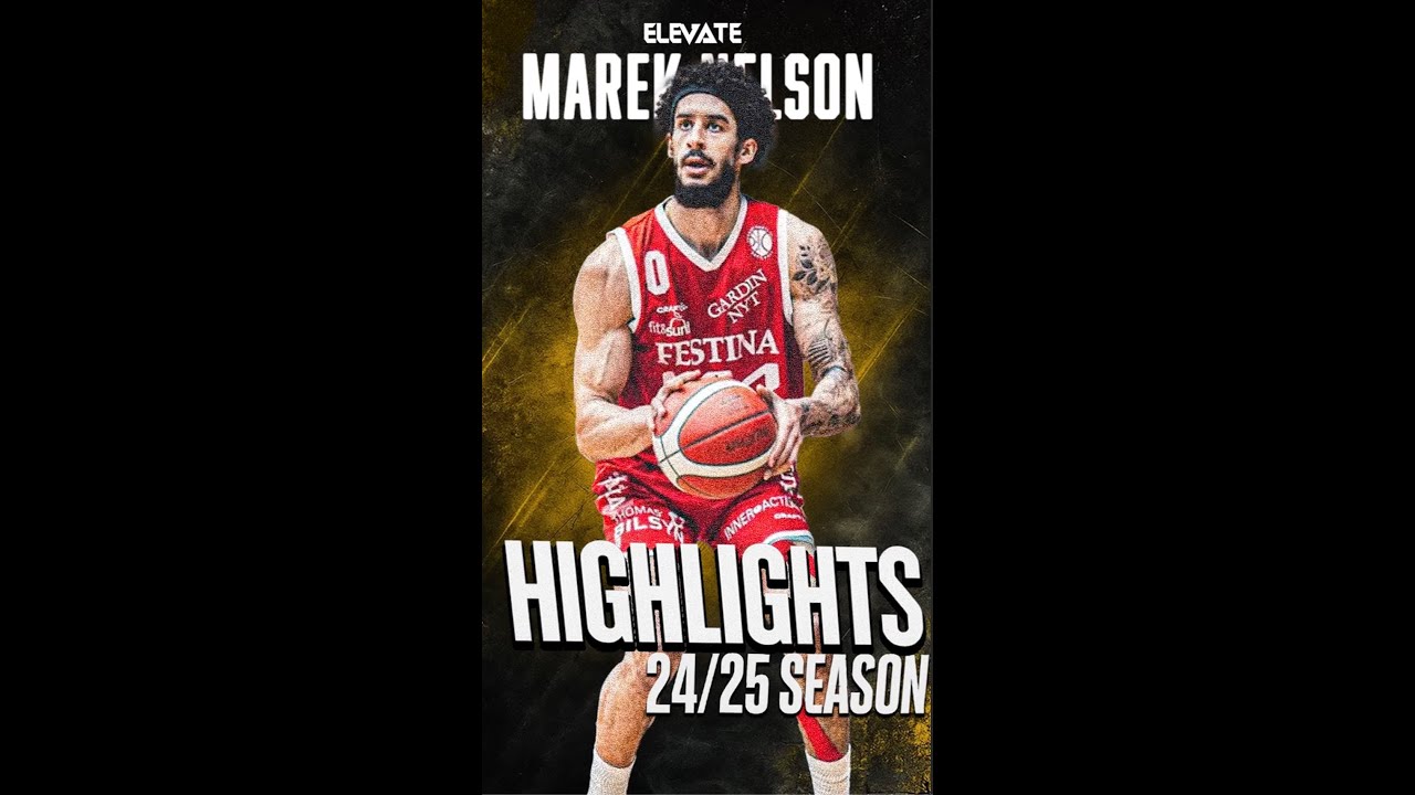 Marek Nelson 6’7 Wing | Denmark Basketligaen Horsens IC | 24/25 Full Season Hughlights