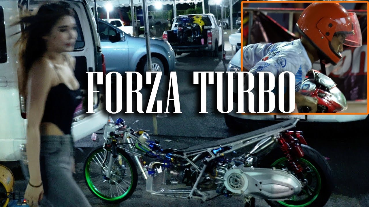 Honda Forza 350 Turbo Tại Giải Ngo Drag ! Nài Thái Ra Xe Nhắm Mắt ? | ThaiLand 2022 #3