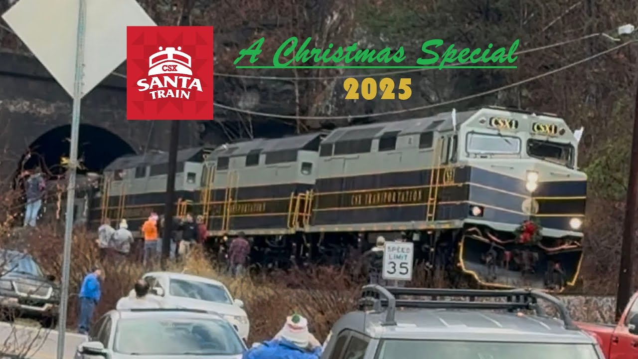 CSX Santa Train 2025 - Christmas Special