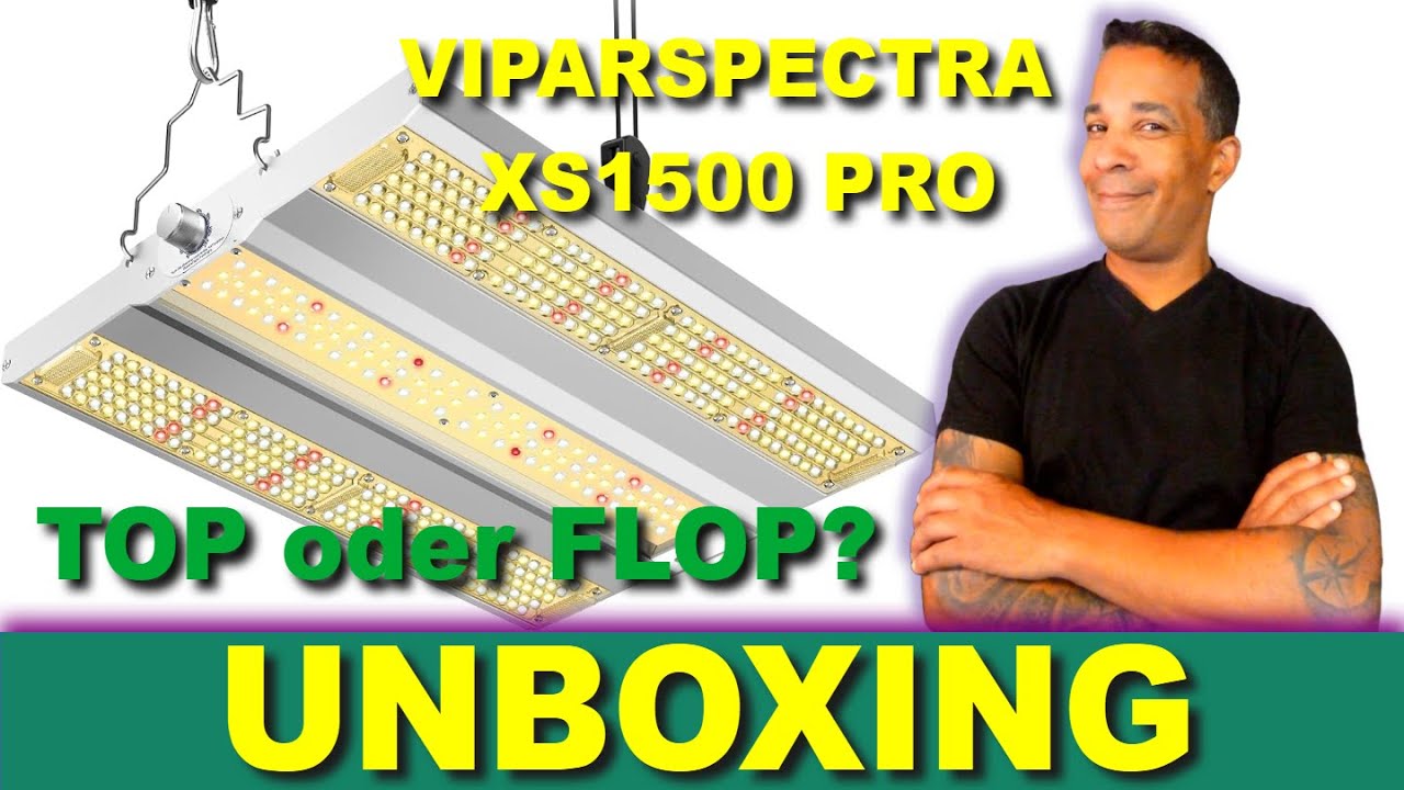 👀UPGRADE UNBOXING: VIPARSPECTRA XS1500 Pro 150W Growlampe - Highend Lampe zum low budget Preis?