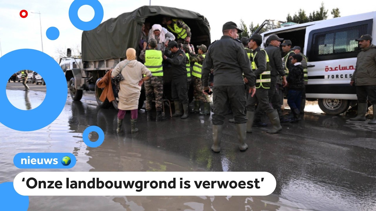 Tienduizenden hun huis uit door noodweer in Marokko