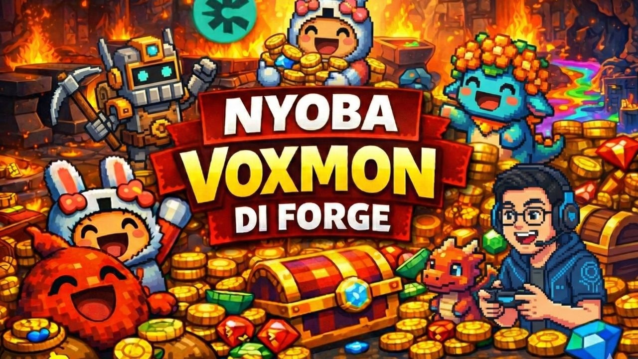 15 MENIT MENCOBA GAME VOXMON, APAKAH MENARIK? | Cross Forge x Verse8