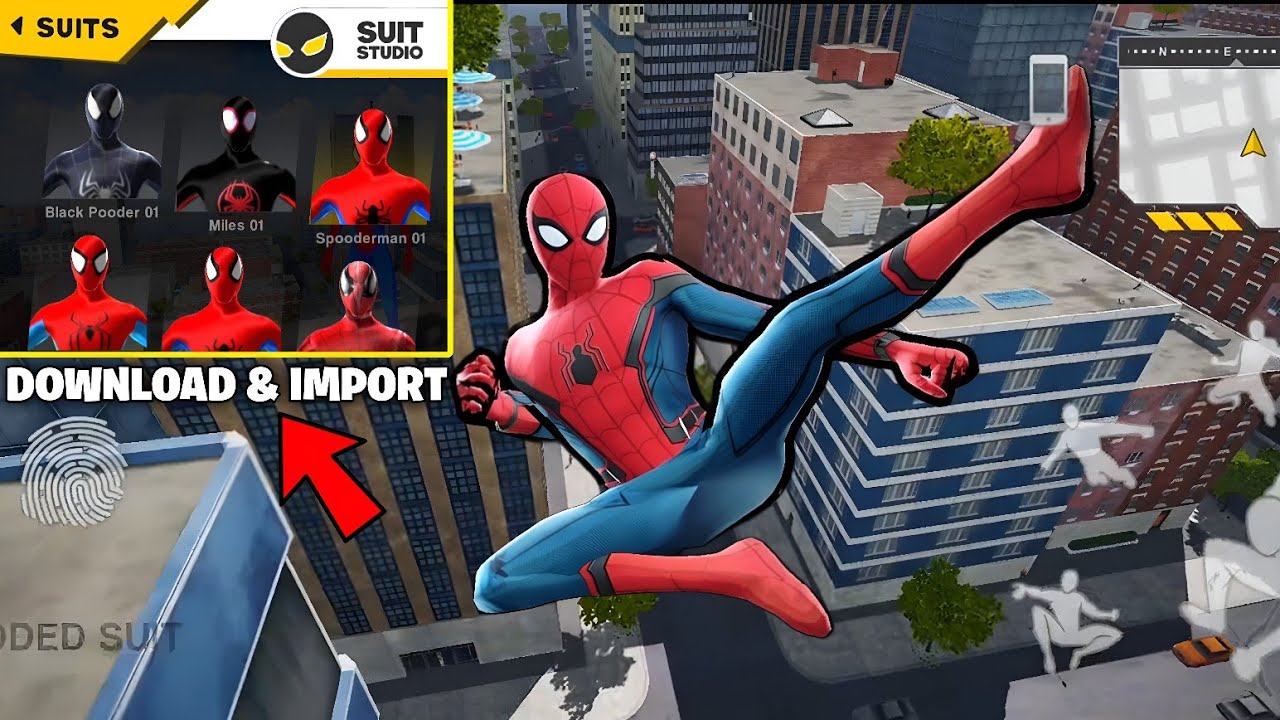 All Spiderman Suit in Spider Fuser Game | Import & Gameplay 🔥