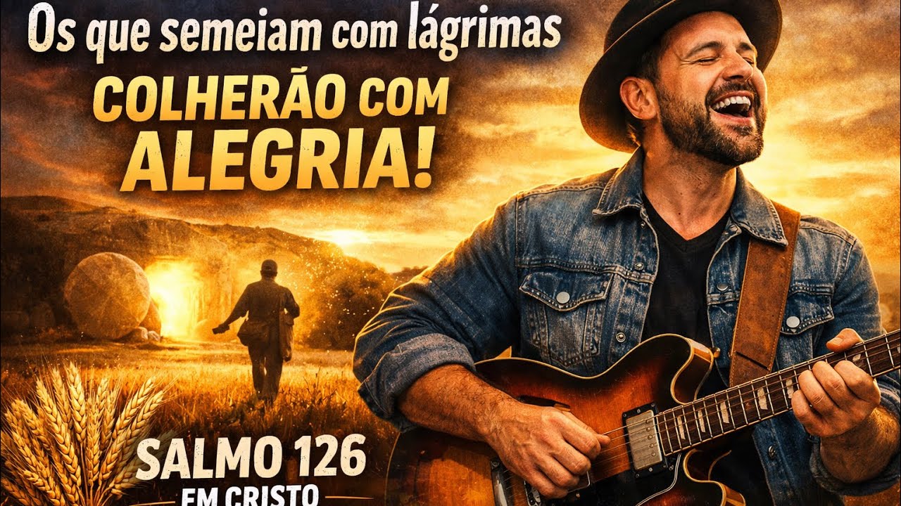 Os que semeiam com lágrimas colherão com alegria | Salmo 126 em Cristo (Blues Gospel)